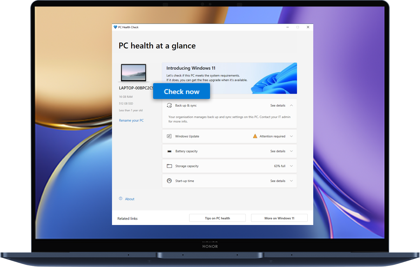 How to Upgrade Your HONOR Laptop to Windows 11?